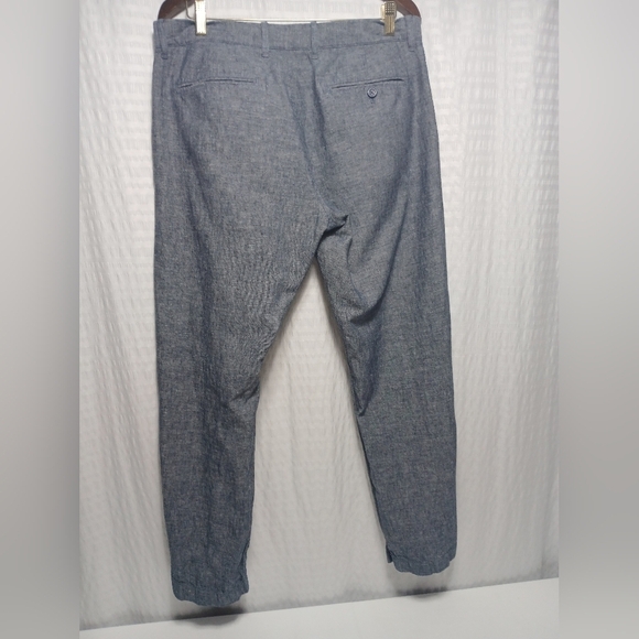 J.Crew The Sutton Linen/ Cotton Blend Mens Pants. Size 34x32. - Picture 2 of 6